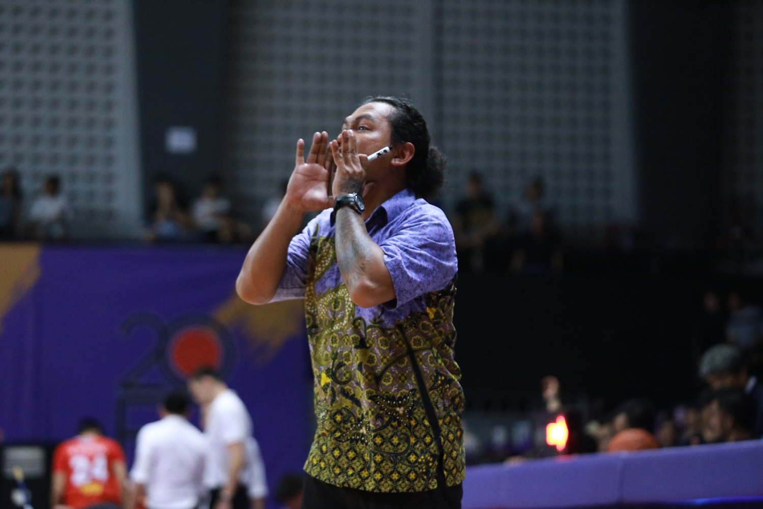 Pelatih CLS Knights Indonesia Koko Heru Setyo Nugroho fokus dalam membenahi lini pertahanan timnya. (foto: dokumentasi)