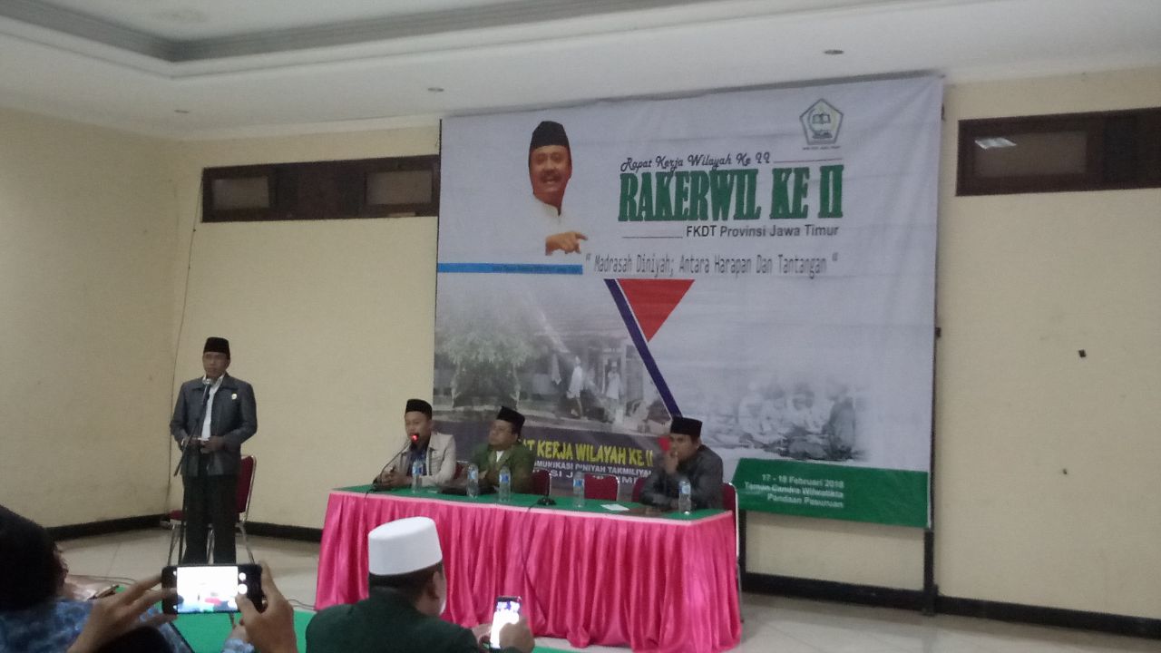 Rakerwil Forum Komunikasi Diniyah Takmiliyah. (Foto : Istimewa)