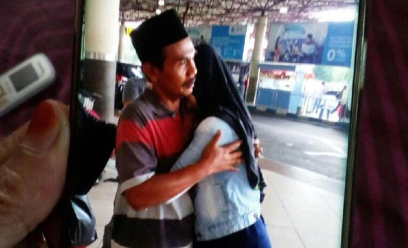 Yulia telah ditemukan dan berkumpul kembali dengan keluarganya (Foto: Istimewa)