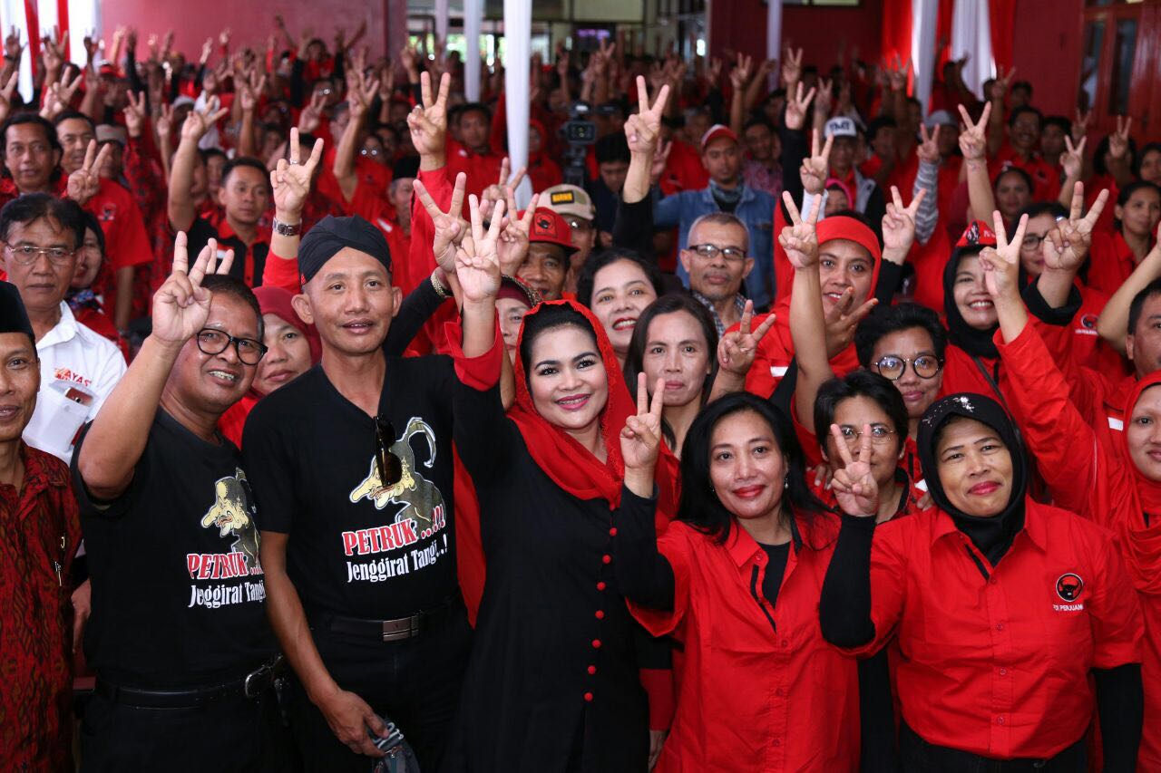 Puti Guntur Soekarno hadir dalam Rapat Kerja PDIP Kota Malang, Selasa, 20 Februari 2018. (Foto: Istimewa)