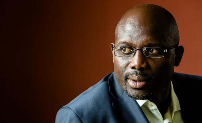 George Weah, Presiden Liberia. (foto:premium times)