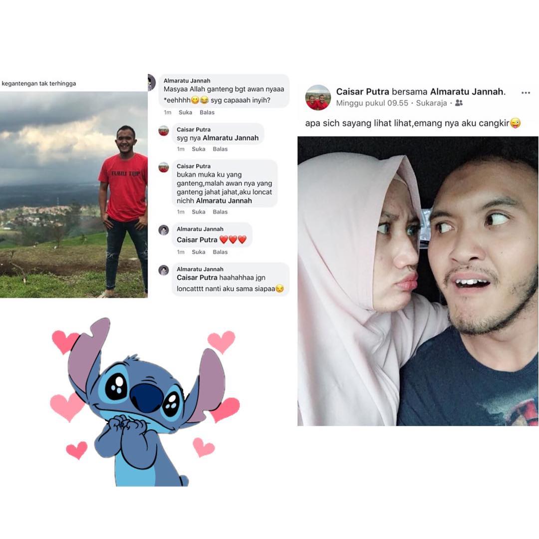 Kedekatan Caisar dengan kekasih barunya yang bernama Almaratu Jannah.