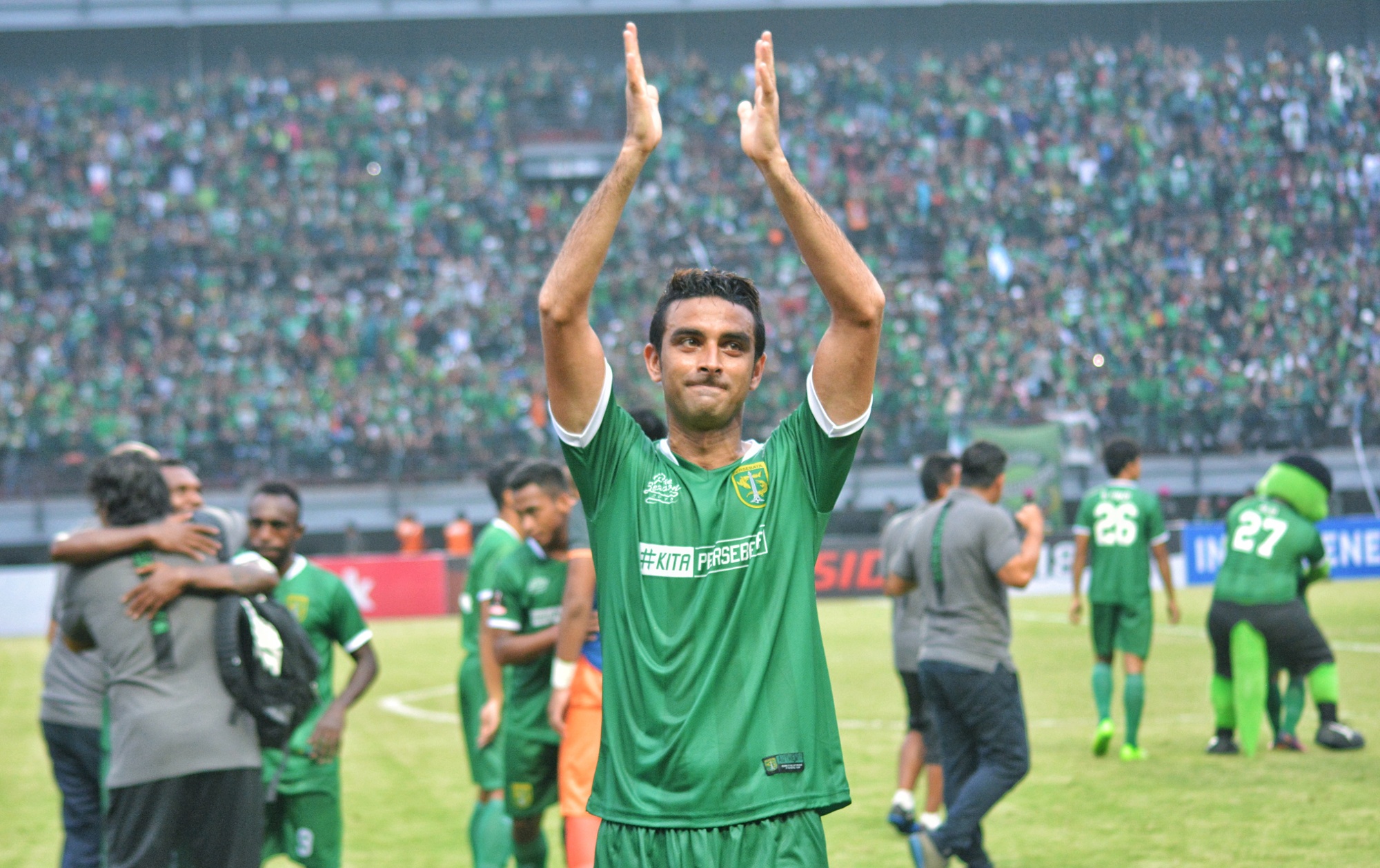 Pemain Asing Persebaya, Otavio Dutra. (foto: hrs/ngopibareng)