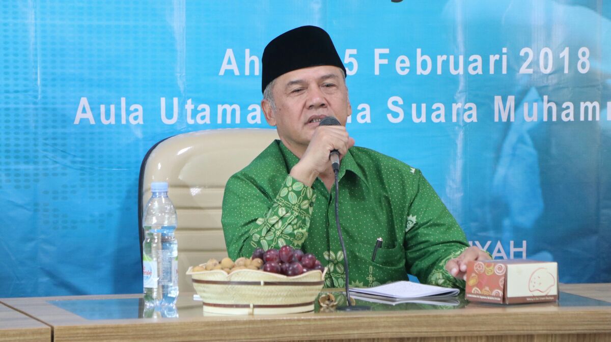 PESAN: Dadang Kahmad, Ketua PP Muhammadiyah bidang Pustaka dan Informasi. (foto: ist)