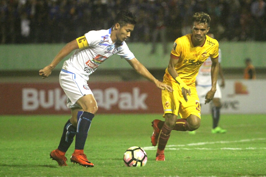 Arema saat tampil di Piala Presiden. Foto:Ngopi bareng.id