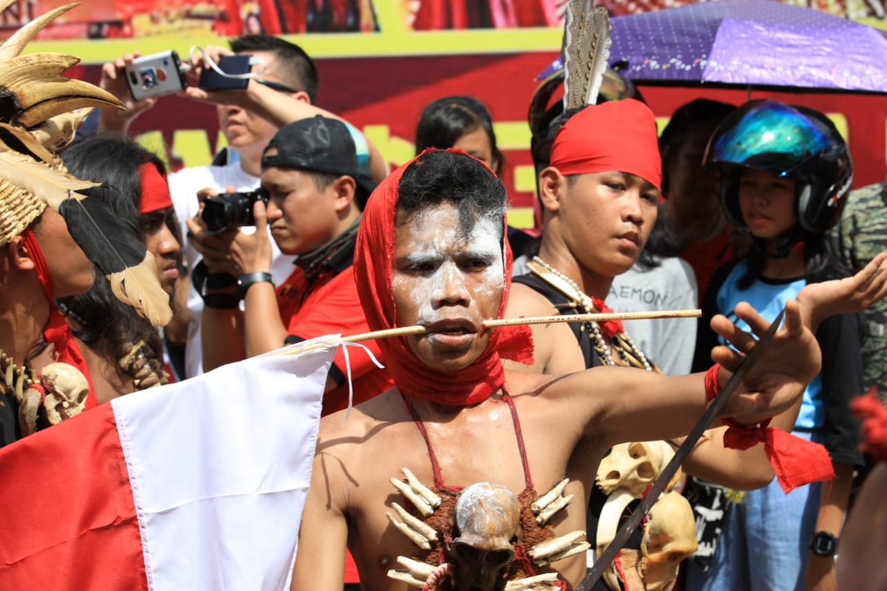 Pemandangan spektakuler di Singkawang, berani coba? Foto:Kemenpar