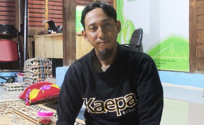 Hasan alias Agus Martin. (foto:ngopibareng.id/bahari)