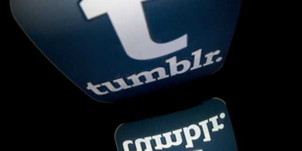 Logo situs Tumblr.