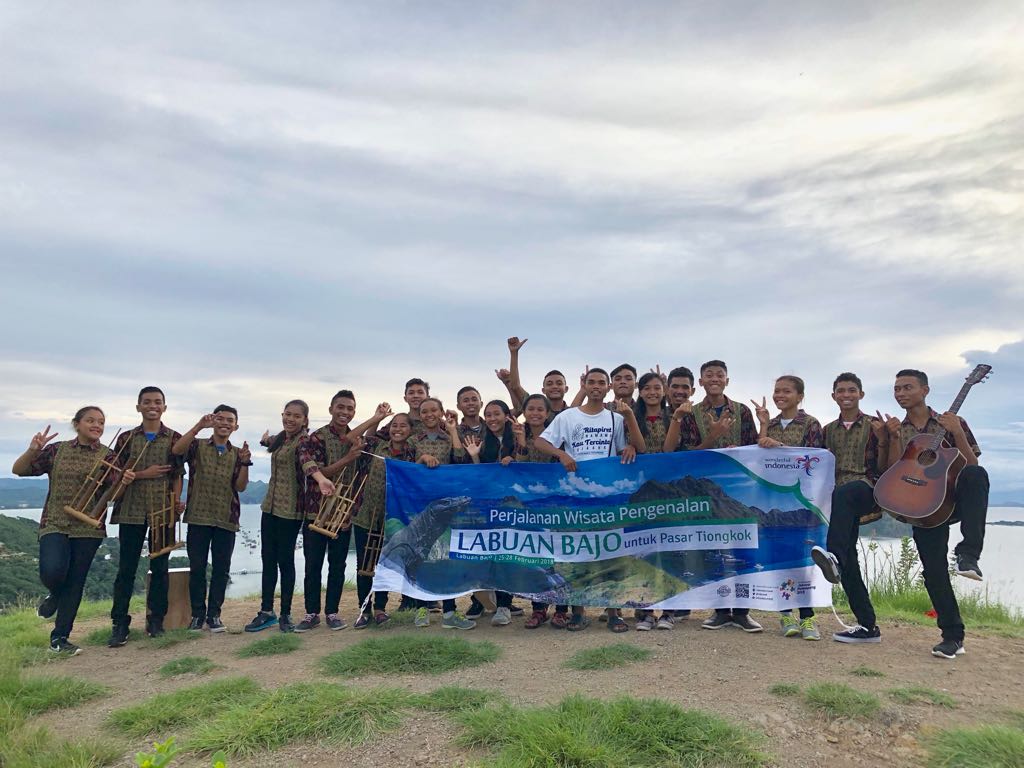 Famtrip garap generasi zaman now. Foto:Kemenpar