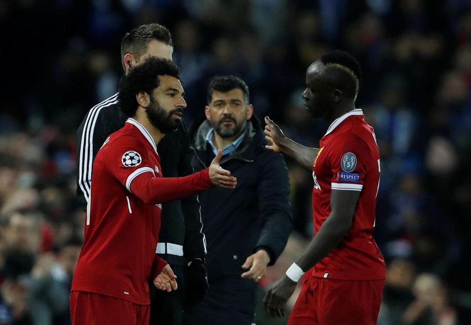 Mohamed Salah masuk sebagai pemain pengganti dalam laga melawan Porto, dinihari tadi. 