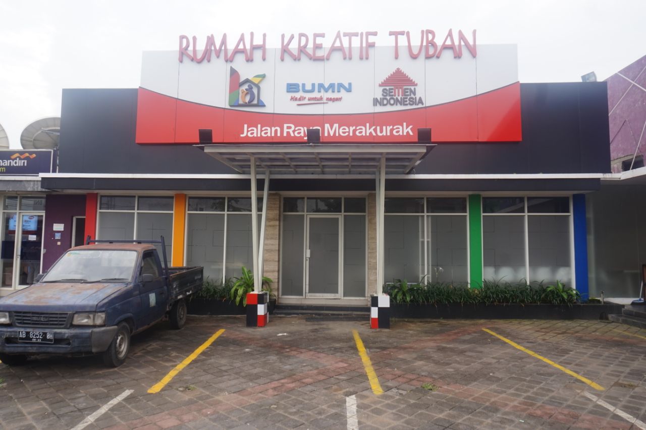 Rumah Kreatif BUMN, Tuban. (Foto: Rico)