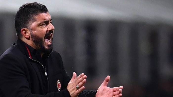 Pelatih AC Milan Gennaro Gattuso membantah anggapan kekalahan timnya atas Arsenal disebabkan oleh meninggalnya Davide Astori. (foto: dokumentasi)