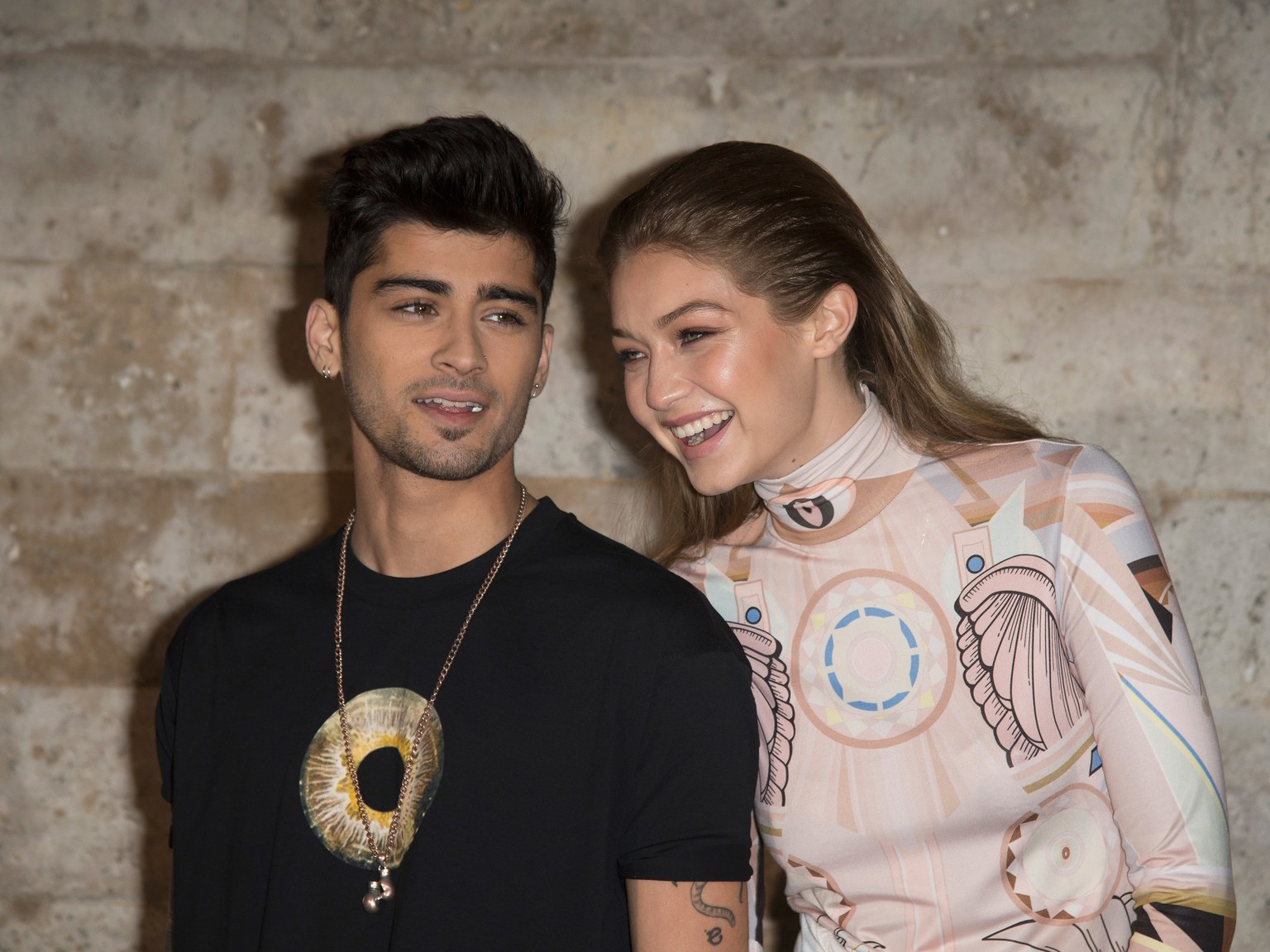 Gigi Hadid dan Zyan Malik.