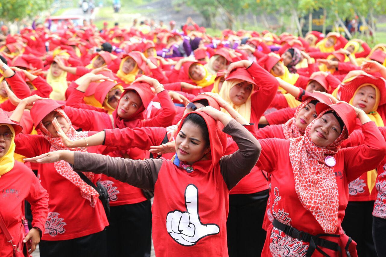 Calon Wakil Gubernur Jatim, Puti Guntur Soekarno saat 