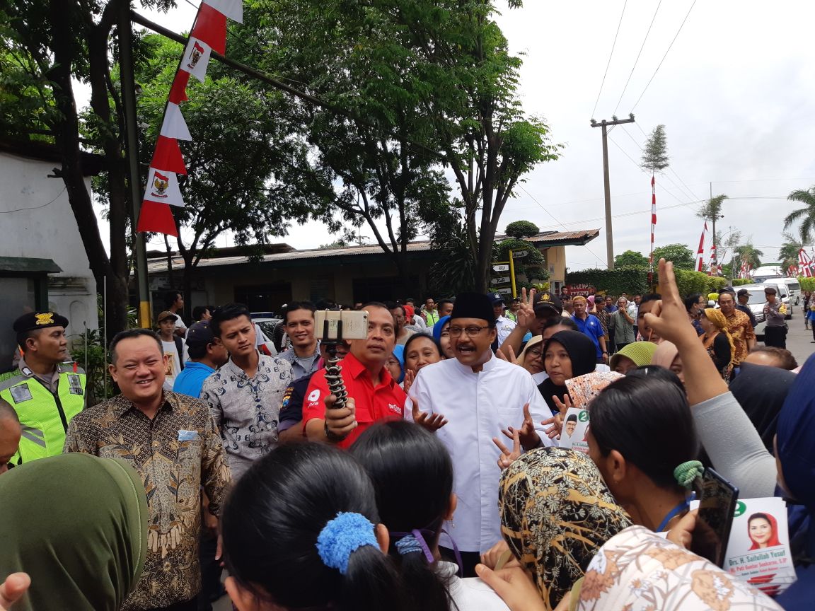 Calon Gubernur Jatim, Saifullah Yusuf. (foto: ngopibareng)