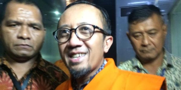 KPK mengeksekusi mantan General Manager PT Jasa Marga (Persero) Tbk Cabang Purbaleunyi, Setia Budi, ke Lapas Sukamiskin.