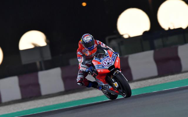 Andrea Dovizioso berhak jadi pemuncak klasemen sementara MotoGP, usai menangi GP Qatar di di Sirkuit Internasional Losail, Minggu 18 Maret 2018. (foto: dokumentasi)