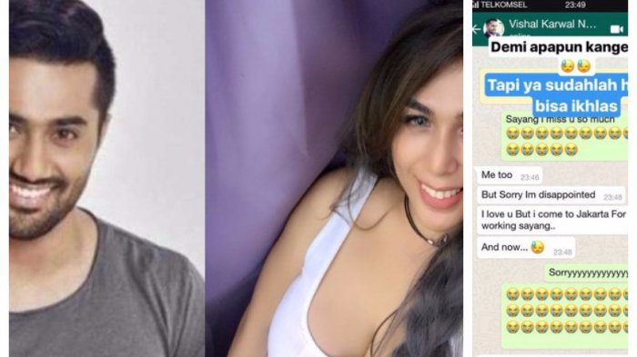 Percakapan Gebby Vesta dengan Vishal Karwal.