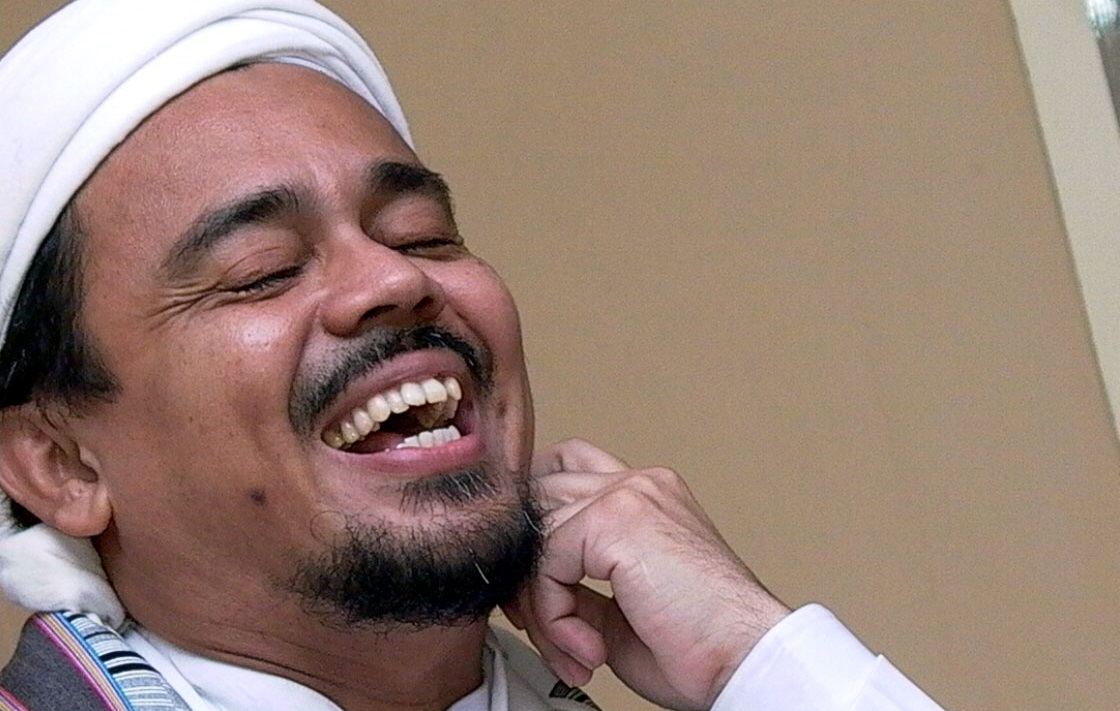 Imam Besar Front Pembela Islam (FPI) Habib Rizieq Shihab. (Foto: Antara)