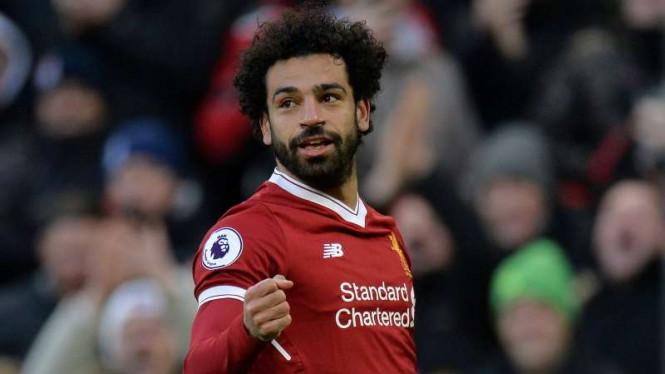 Penyerang Liverpool, Mohamed Salah.