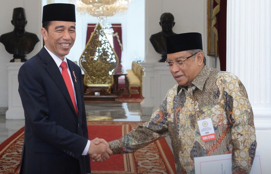 Presiden Jokowi dan Ketua Umum PBNU KH SAid Aqil. (Foto: Biro Pers Setpres)