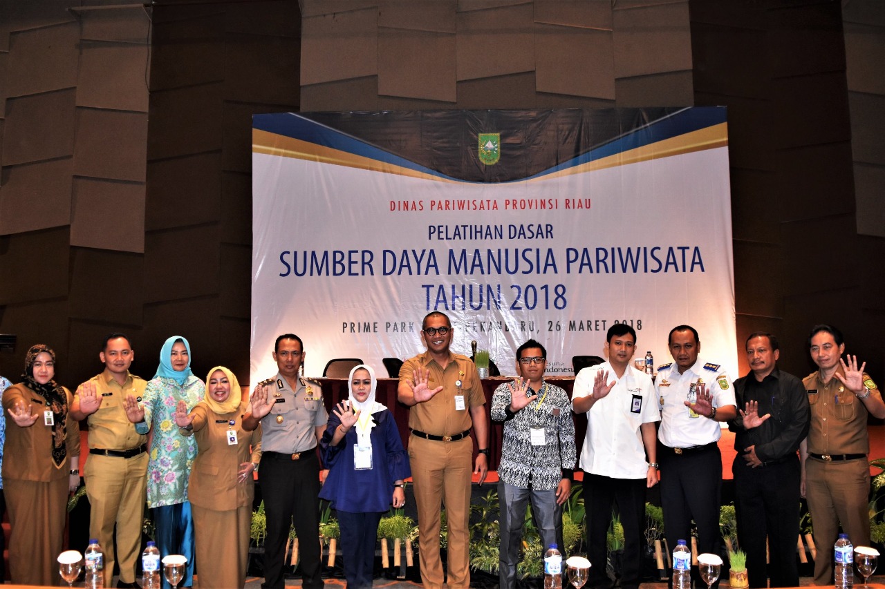 Siap action menyambut Wisman. foto:istimewa