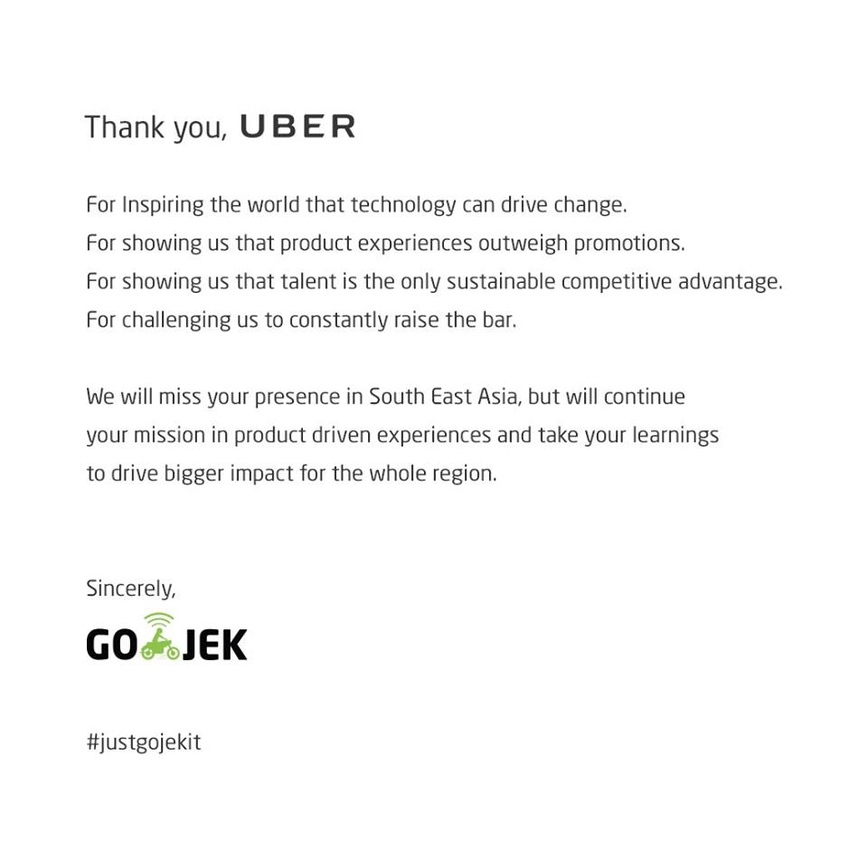 (Foto: Laman Facebook Resmi Go-Jek)