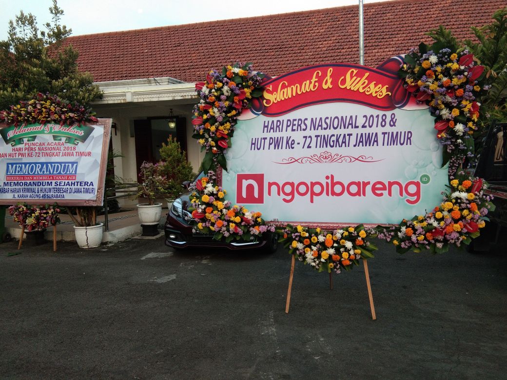 Ngopibareng turut memberikan selamat atas puncak Hari Pers Nasional yang digelar di Jatim. 