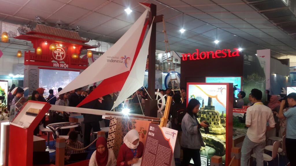 Booth Indonesia. foto:kemenpar