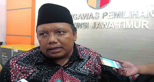 Mohammad Amin Ketua Bawaslu Propinsi Jatim