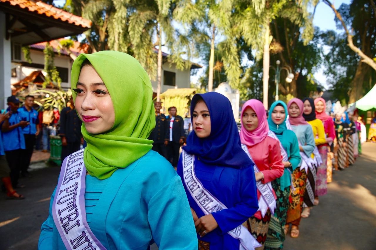 Magnet festival, para cantik pawai dengan nuansa kearifan lokal. foto:kemenpar