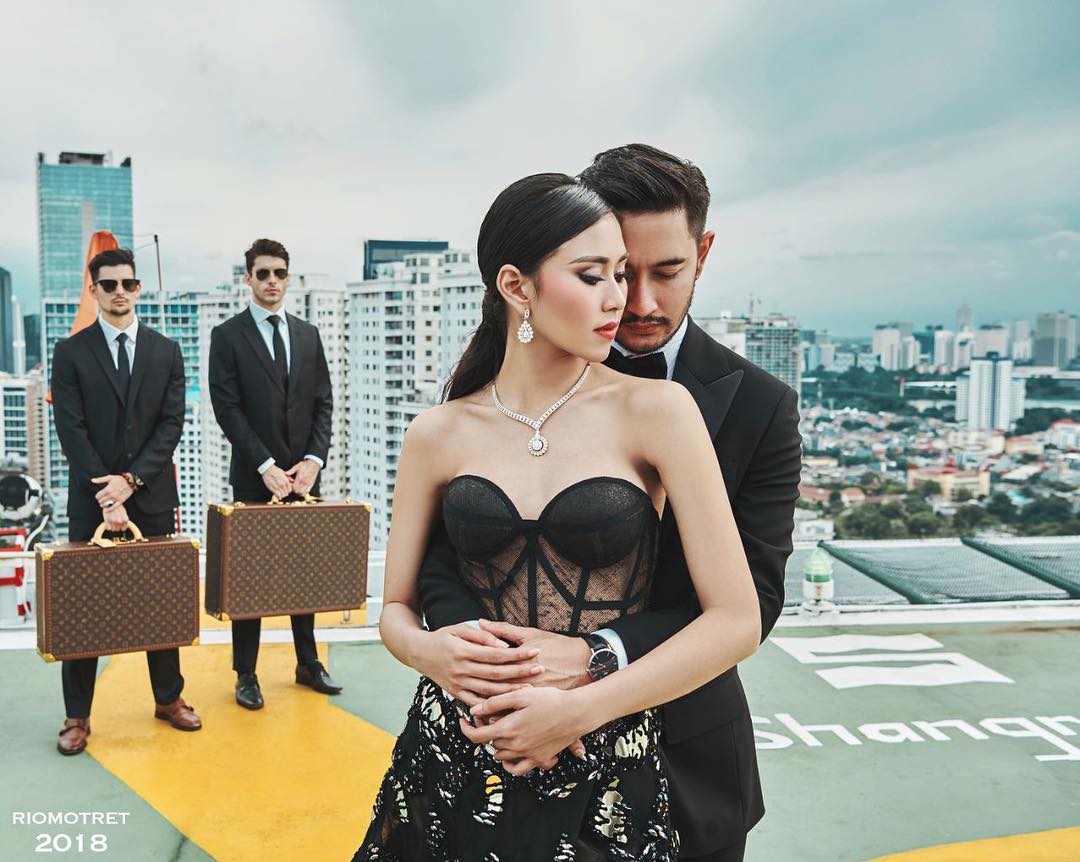 Syahnaz Sadiqah dan Jeje Govinda jalani sesi foto Pre-wedding. (Instagram)