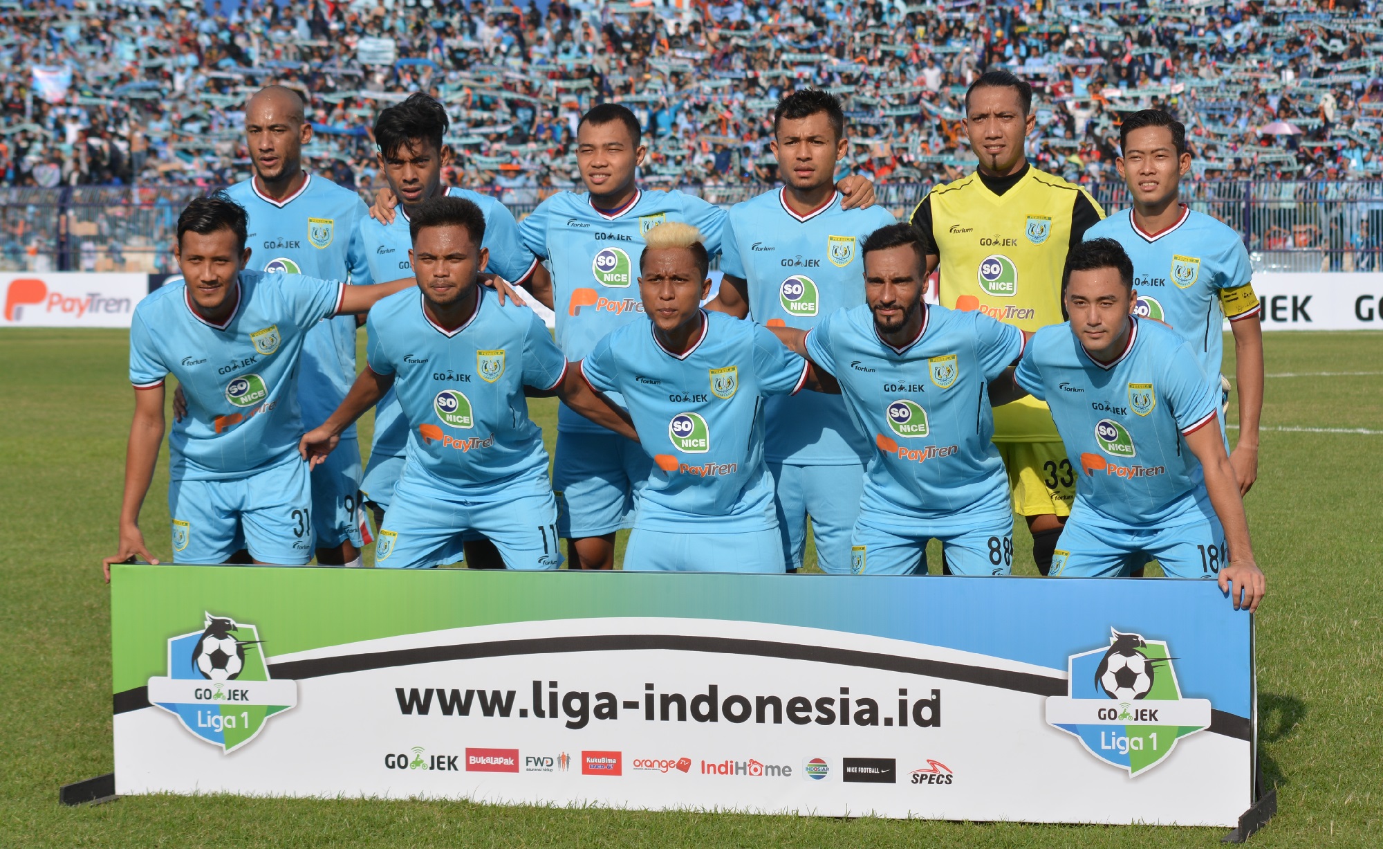 Skuad Persela Lamongan. (foto: hrs/ngopibareng)