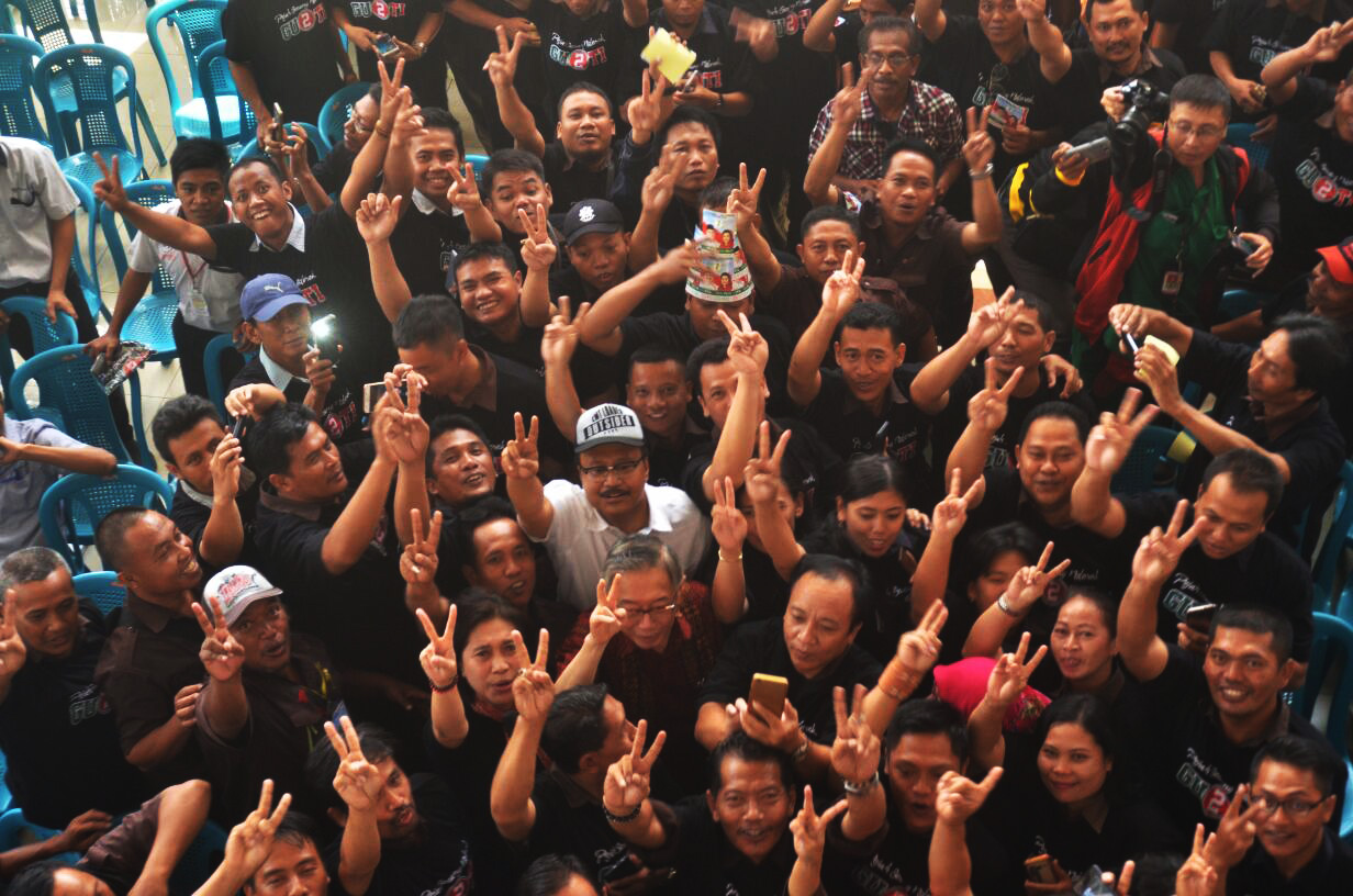 Gus Ipul mengunjungi pabrik PT Maspion I Sidoarjo dan bertemu dengan Presiden Direktur PT Maspion. Alim Markus serta seluruh pekerja dan jajaran direksinya, Sabtu, 7 April 2018. (Foto: Istimewa)