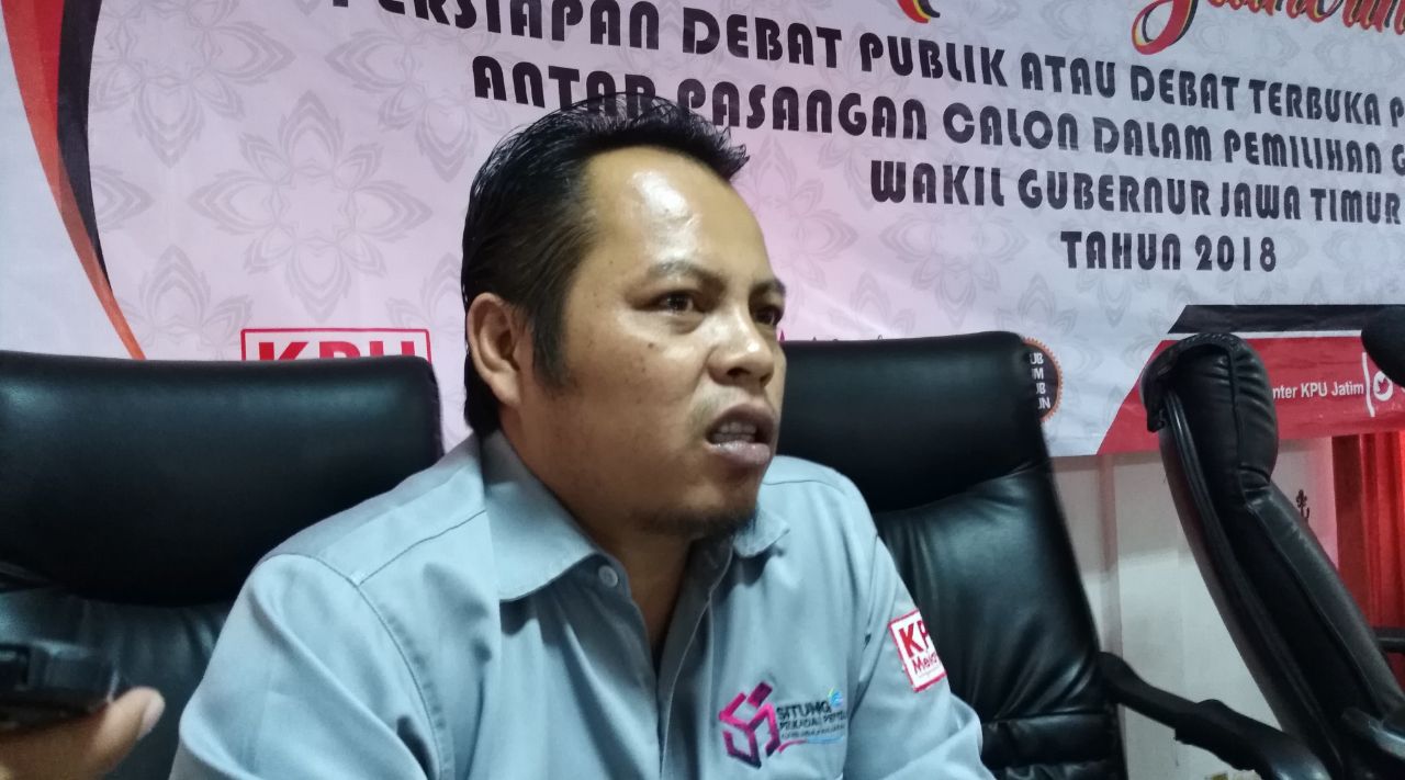 Komisioner KPU Jatim Khoirul Anam. (Foto: frd/ngopibareng.id)