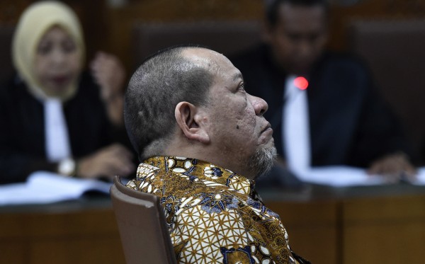 Ketua Umum Kadin Jawa Timur La Nyalla Mattalitti. (Foto: Antara)