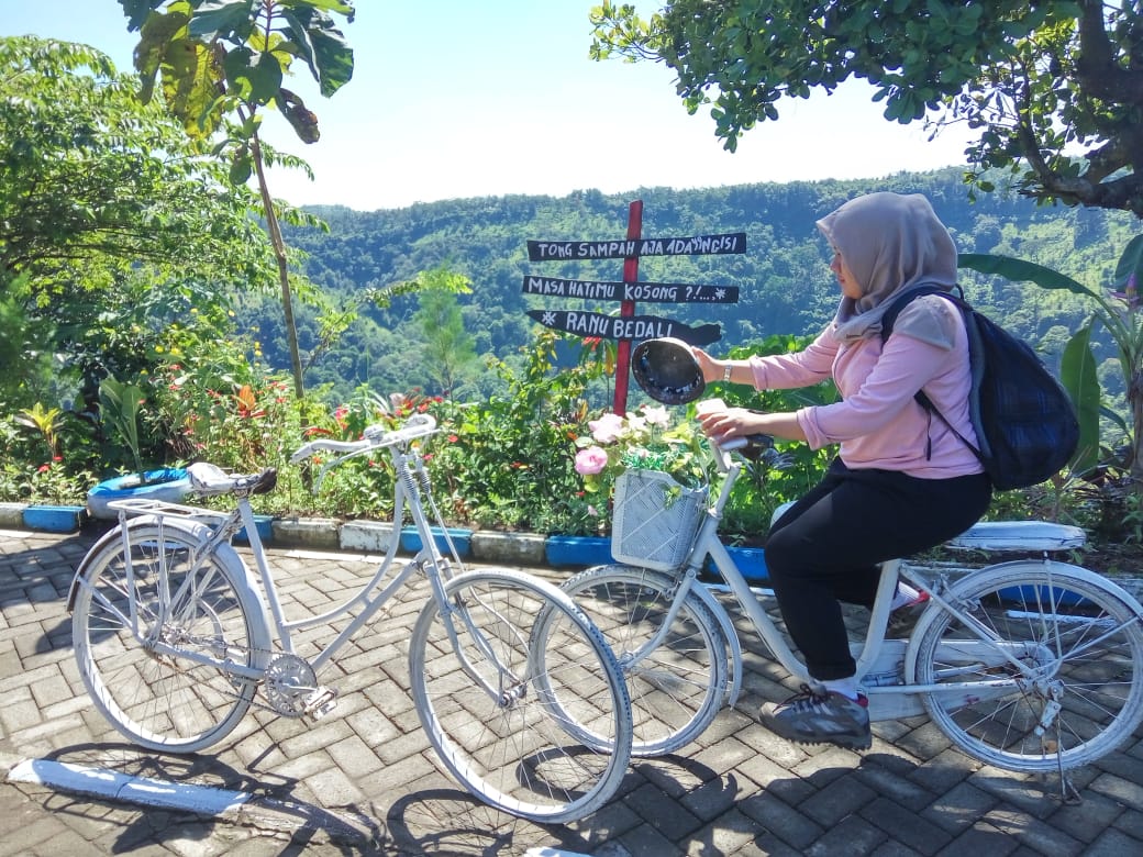 Sudut kekinian Lumajang yang dijual untuk wisatawan. foto:genpi lumajang