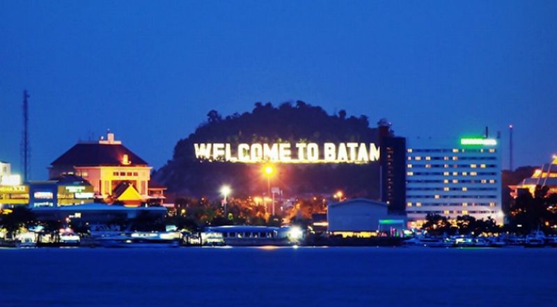 Batam dan panorama senjanya yang memukau. foto:okezone