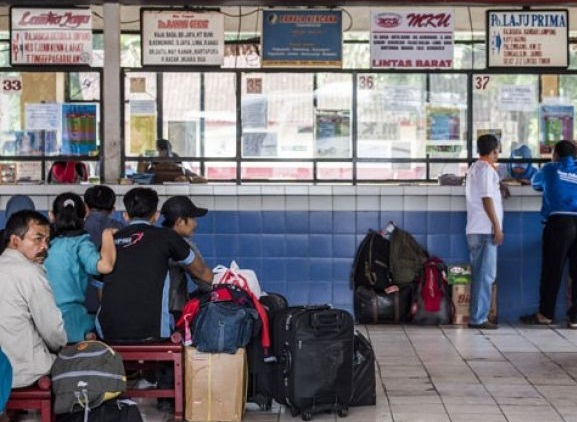 Ilustrasi foto mudik lebaran. (foto: antara)