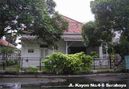 Ini lokasi sinagoge Surabaya sebelum diratakan dengan tanah (Foto: dari berbagai sumber)