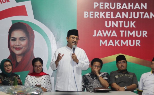 Calon gubernur Jawa Timur nomor urut dua, Saifullah Yusuf (Gus Ipul). (Foto: Dok)