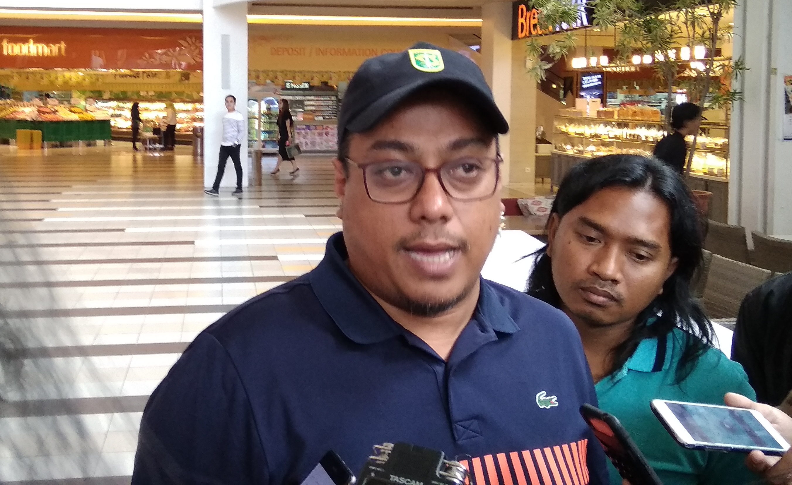 Manajer Persebaya, Choirul Basalamah saat acara Media Gethering, di Surabaya Town Square, Rabu 18 April 2018. (foto: hrs/ngopibareng)