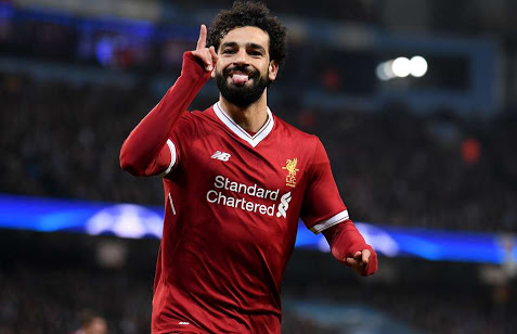 Pemain Liverpool, Mohamed Salah. 