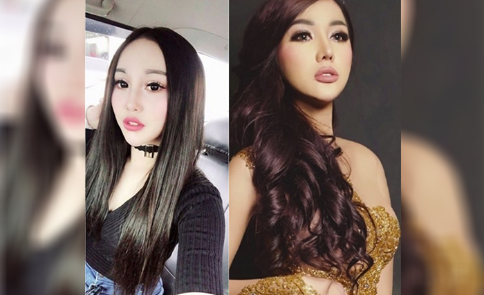 Levana Varraizza (kiri) mirip Lucinta Luna (kanan). foto: instagram.com