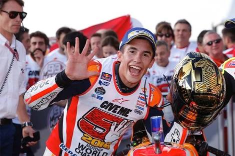 Pebalap Repsol Honda, Marc Marquez.