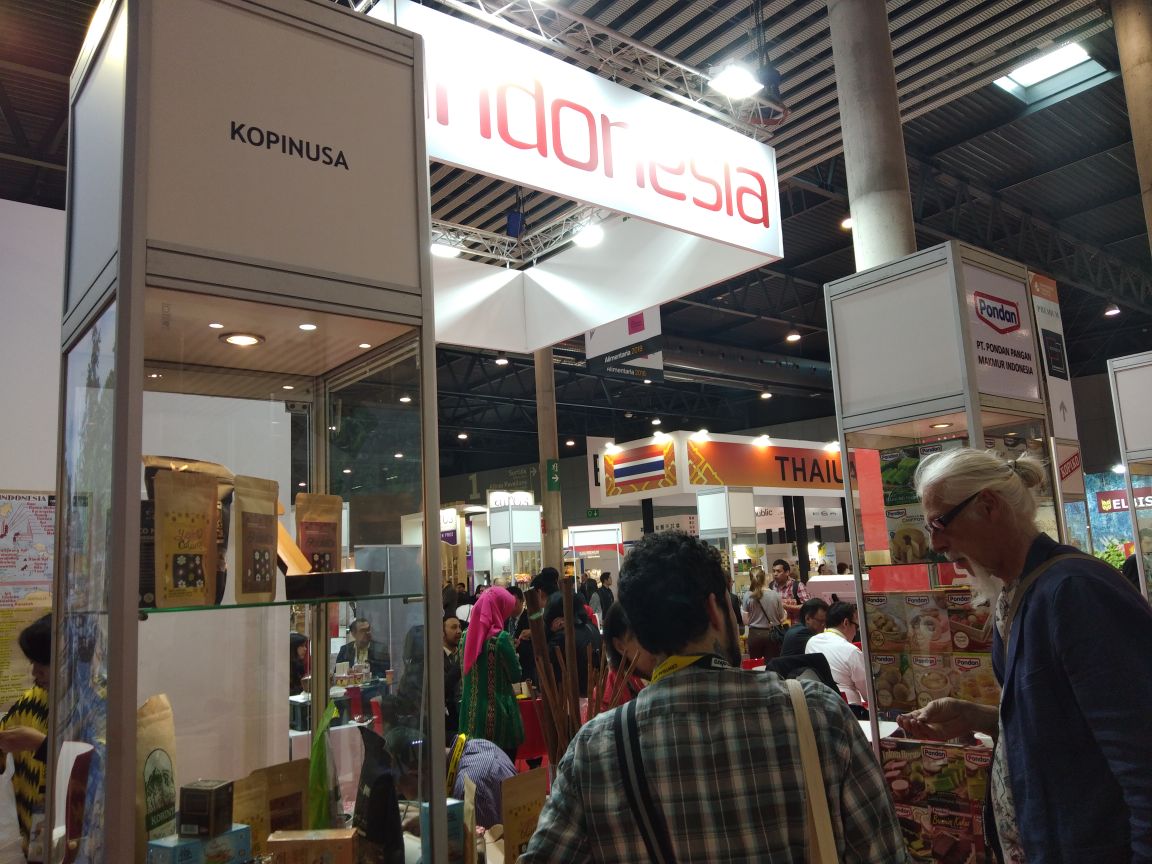 Booth Kopi Indonesia. foto:istimewa