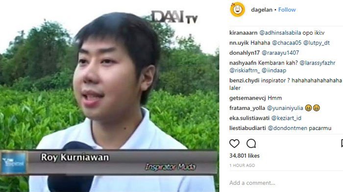 Roy Kiyoshi diduga bernama Roy Kurniawan dan berprofesi sebagai Inspirator Muda, sebelum terkenal dengan bakat indigonya.