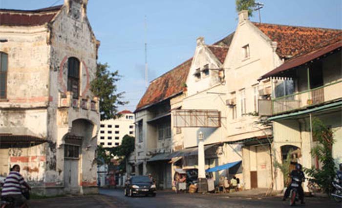 Salah satu sudut kota tua di Jakarta Utara. (foto: dok. antara)