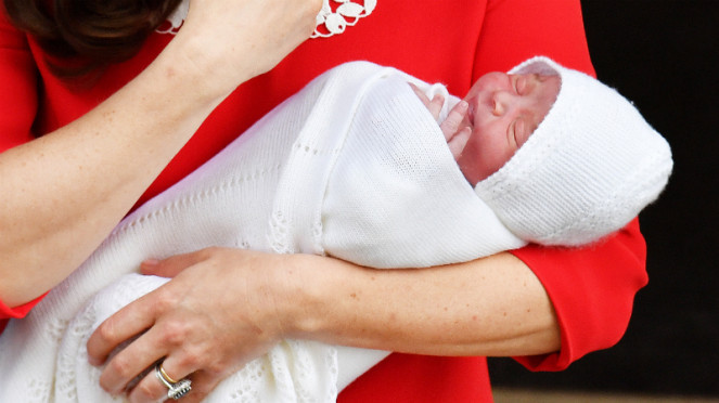 Nama bayi laki-laki ini masih dirahasiakan orangtuanya, Pangeran William dan Kate Middleton.