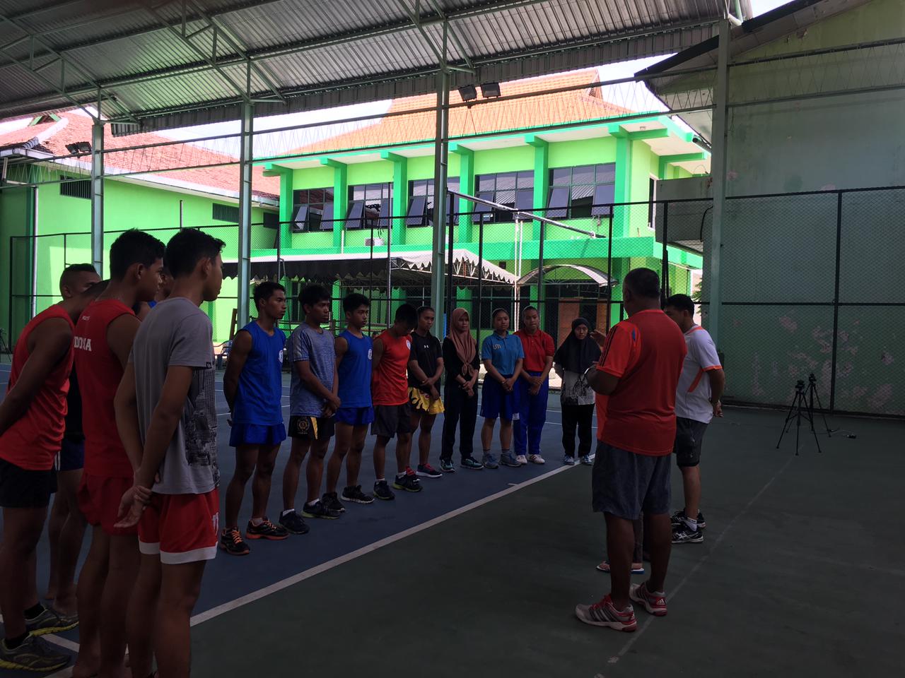 Persiapan sebelum TC oleh Muaythai Indonesia (MI) Jatim untuk persiapan ikuti Liganas 2018. 